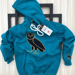 Breathable Plus Size Spring Embroidery and Print Hoodies Set <b>Long</b> <b>Sleeves</b> for Men and Women Wholesale - Product Image 3