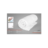 Almohada de Cuerpo con Relleno de Poliéster y Funda 100% Algodón, de Buena Calidad y Precio Económico, para Adultos, Suave, Blanca, Anti-Pilling