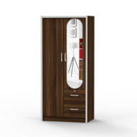 Fabricant armoire de placard cadre armoire Simple armoires modernes porte avec miroir fabriqué en malaisie 1272