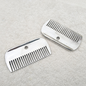 หวีแผงคอม้าอะลูมิเนียมหวีแผงคออะลูมิเนียมหวีหางม้าหวีอลูมิเนียมหวีแผงคอแบบดึงขน TT-5109 - Product Image 5