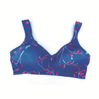 Sujetador deportivo de algodón sin costuras para mujer, ropa interior de algodón sin costuras, 2020