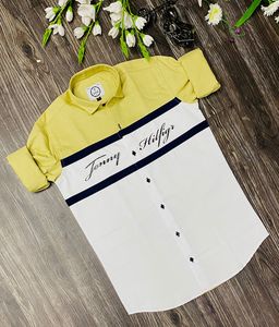 Camisas de algodón de ajuste regular para hombre, tejido transpirable único, elegante, sólido, al mejor precio en línea en la india - Product Image 3