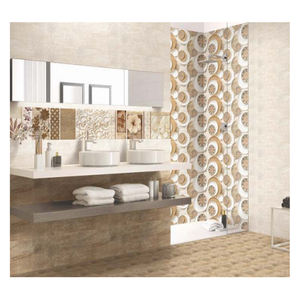 Venta caliente de fábrica Nuevo diseño Acabado brillante Azulejos de pared de cerámica digital 250x750mm para salón de banquetes. - Product Image 1