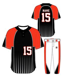 Quality Match Team <b>Baseball</b> Uniform Set Botton <b>baseball</b> shirt 2021 - Product Image 1