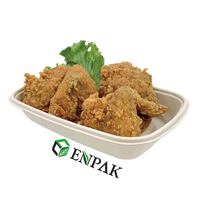 생분해 성 사탕 수수 Bagasse 펄프 식품 용기 뚜껑