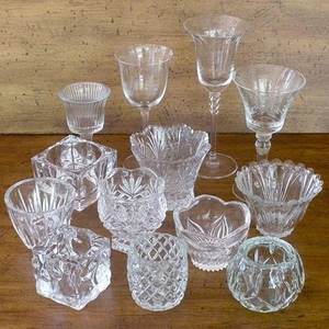 Soportes votivos de cristal liso - Product Image 1