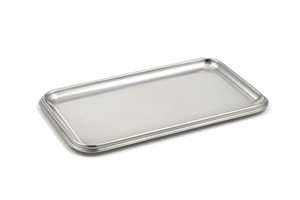 Vente en gros de plateau de service rectangulaire en acier inoxydable 100% moderne et écologique pour la cuisine - Product Image 2