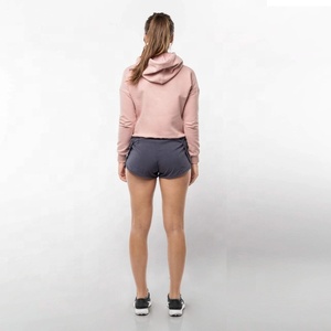 Women's Plain Zip Fleece Hooded <b>Top</b> Long Sleeve Front Pockets Soft Stretchable Comfortable Plus Sizes Polyester/Cotton <b>Winter</b> - Product Image 2