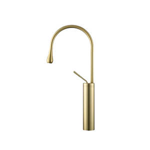 <span class=keywords><strong>Robinet</strong></span> de lavabo <span class=keywords><strong>noir</strong></span> moderne de luxe en laiton, à montage sur plan, monotrou, avec cartouche céramique - Product Image 3