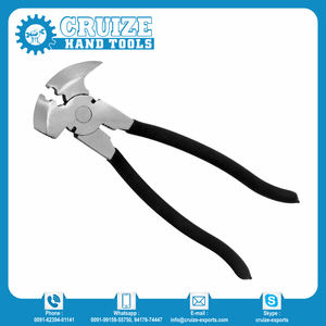 Pince à clous multifonctionnelle en acier au carbone avec tête de marteau et poignée en plastique souple - Product Image 2