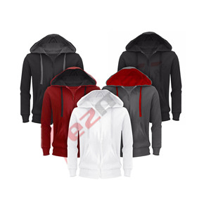 เสื้อฮู้ดแบบสวมหัวผ้าคอตตอน100% สำหรับผู้ชาย,ทรงสลิมฟิตไม่มีกำหนดได้เองปี2021 - Product Image 4