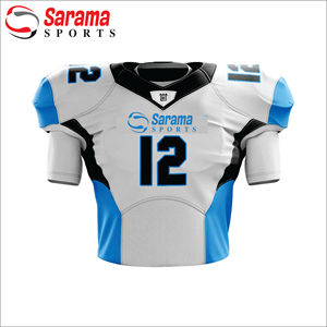 Uniformes professionnels de football américain de l'usage de sports pour les hommes avec le logo et la conception faits sur commande, - Product Image 1