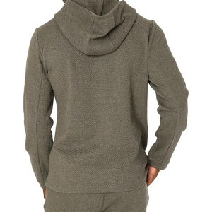 Sudadera de algodón 100% de alta calidad con logotipo personalizado y cremallera completa de 360gsm para invierno disponible en talla XS - Product Image 6