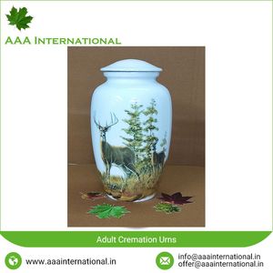 Urnas de Cremación Desechables para Adultos Sunshine Human, Estilo Americano, de Aluminio Ecológico, AAA Internacional, OEM Personalizado - Product Image 6