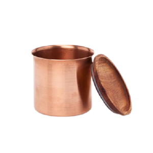 ภาชนะจัดเก็บยาสีทองโลหะรูปทรงกลมภาชนะดีบุกในครัว - Product Image 2