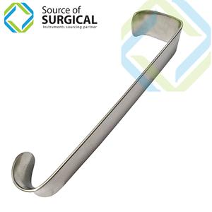 เครื่องถ่างกล้ามเนื้อแบบแมนนวล Roux Surgical Retractor ขนาด 172 มม. ได้รับการรับรองมาตรฐาน ISO 13485 สำหรับใช้ในโรงพยาบาล - Product Image 1