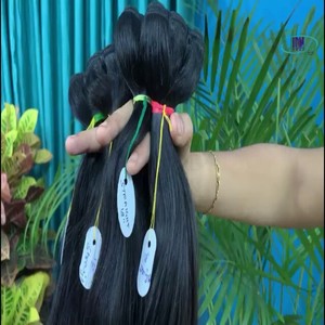 Guangzhou RAIN Hairs Indian Remy Virgin Human Hair Extension <b>Body</b> <b>Wave</b> Machine Double Weft 100g - Product Image 3