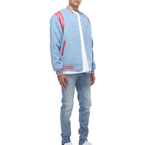 Chaquetas Universitarias de Béisbol Personalizadas con el Último Diseño de Moda OEM, Fabricadas por Fortune Apparel - Product Image 5