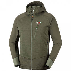 GAF Vêtements d'hiver Vestes softshell à fermeture éclair de marque privée sur mesure Vestes molletonnées Veste softshell légère en polaire - Product Image 4