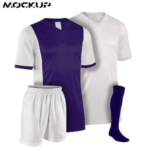 ชุดฟุตบอลฤดูร้อนแขนสั้นน้ำหนักเบา ระบายอากาศได้ดี พิมพ์ลายแบบรีดร้อน ดีไซน์ใหม่ สำหรับผู้ชาย - Product Image 2