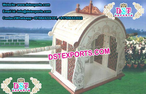 นกยูงสีทองสไตล์เจ้าสาว Doli/palki,สไตล์ฮินดูสำหรับงานแต่งงาน - Product Image 6