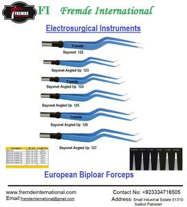 Pince bipolaire 15cm-18cm réutilisable certifiée CE européenne en acier inoxydable droite électrique et à angle avec pince bipolaire - Product Image 5