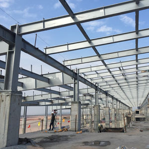 Structure en acier préidéale pour construction scolaire, entrepôt ou cintre, Hall prédécoupé - Product Image 1