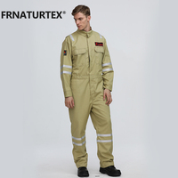 FRNATURTEX Combinaison de travail de sécurité pour électricien personnalisée en aramide, vêtements de travail en coton, uniforme de travail industriel pour hommes