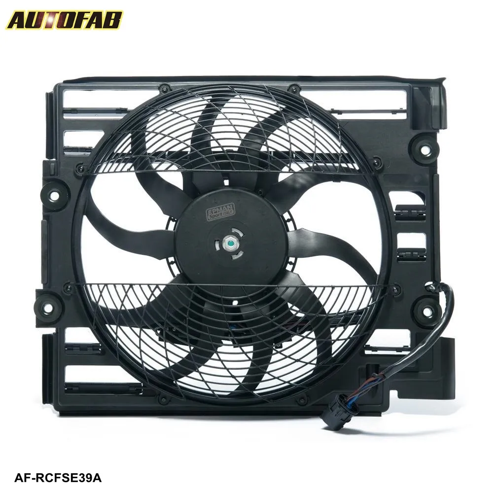 AUTOFAB-AC A/C Do Radiador Ventilador De Refrigeração Do Condensador de Montagem Para BMW 528i 540i E39 M5 1995-1998 AF-RCFSE39A