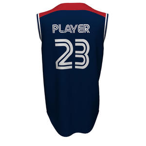 Chaqueta deportiva para hombre con estampado por sublimación completo OEM, chaqueta de béisbol barata, jersey de béisbol sublimado, venta al por mayor de camisetas de béisbol - Product Image 2