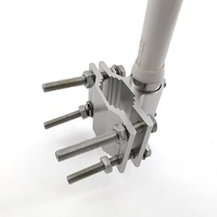 De alta ganancia Dualband 2,4 GHz/5,8 GHz/13/15dB omnidireccional de fibra de vidrio antena Omni antena de la estación Base