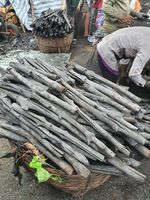 Charbon de bois naturel de haute qualité à base de noix de coco et de bois dur de mangrove GREENFIRECOAL, bâtonnets de charbon de bois, haute chaleur, combustion de 3 à 4 heures, 7200 J de calories