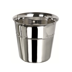 Cubo de hielo de acero inoxidable de alta calidad, Enfriador de vino, tulipán, dos tonos - Product Image 1