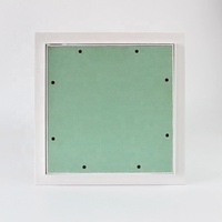 Matériel fort en aluminium plafond trappe panneau d'accès/secret porte d'accès avec le panneau de gypse et fermeture à déclic pour cloison sèche et ceil