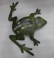 Décoration de table en forme de crocodile plaqué or/laiton, faite à la main, personnalisable avec logo, écologique, durable, pour la maison, article décoratif, vente chaude