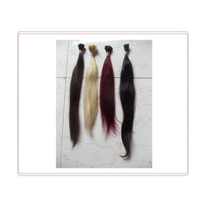 ผมเรีมี่ต่อผมผมมนุษย์ผมตรงนุ่มลื่นแบบอินเดียระดับพรีเมี่ยม - Product Image 1