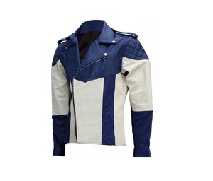 Moto Racing En Cuir Veste D'équitation - Product Image 4