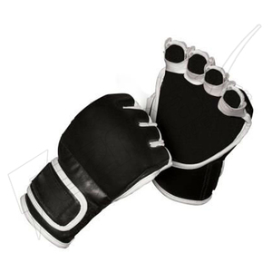 Gants poinçons de combat pour femme, fait sur mesure, de couleur noir et rouge, pour l'entraînement, MMA - Product Image 5