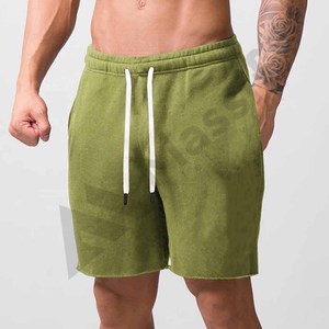 Short de sport en coton XXS personnalisé pour hommes, jogging, gym, cordon de serrage, logo, taille moyenne, maille, plage/cargo, basket-ball de style OEM - Product Image 3