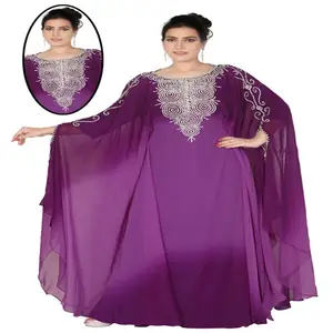 Robe de soirée pour femmes, tenues africaines, kaftan, avec broderie, longue, vêtements islamiques, de fête, nouvelle collection, 2022