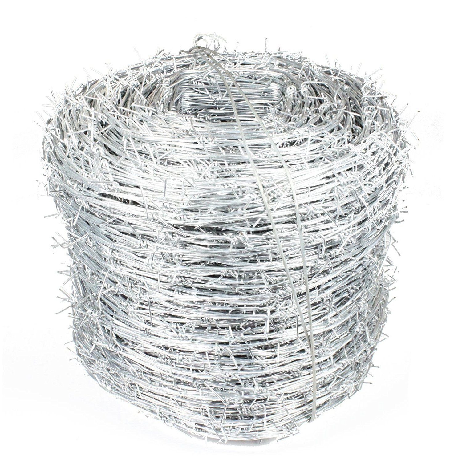 Wholesale stainless steel spiral Double Twist Barbed wire for sale alambre de pua