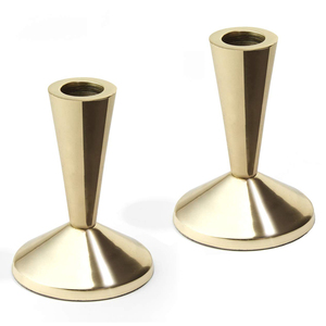 เชิงเทียนทางศาสนาชุบทองเชิงเทียนที่สง่างามสำหรับบ้านโบสถ์โหลเทียนประเภทอื่นๆและโคมไฟใช้ได้ - Product Image 1