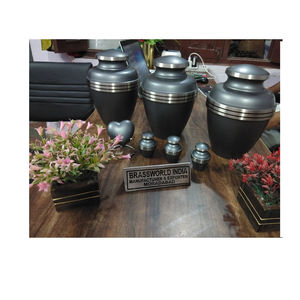 Bandas de aluminio para cremación de urnas, suministros funerarios, BRASSWORLD, INDIA - Product Image 1