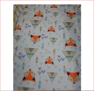 Custom Print Super Soft <b>Baby</b> <b>Bassinet</b> Sheet - Product Image 2