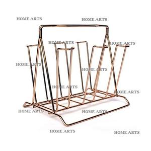 Soporte de vidrio de acero inoxidable hecho a mano con la más alta calidad soporte de exhibición de tazas para uso doméstico en hoteles - Product Image 6