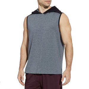 Wholesale Cotton Acrylic Hooded <b>Cardigan</b> for Men Anti-Bulk <b>Black</b> White Waterproof Winter Sweater Zipper OEM Summer Style - Product Image 4