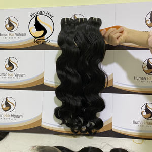 Nueva llegada de la onda del cuerpo de la Virgen del paquete del pelo grado 10A natural negro doble humano de la onda del cuerpo del pelo en Stock - Product Image 4