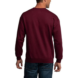 เสื้อฮู้ดแผงตาข่ายระบายอากาศสำหรับผู้ชายเสื้อสเวตเชิ้ตของผู้ชายทรงสลิมฟิตพร้อมคอกลมและการตกแต่งภายในที่อ่อนนุ่ม - Product Image 6