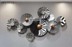 Decoración colgante de Metal, arte de pared de estilo europeo moderno - Product Image 3