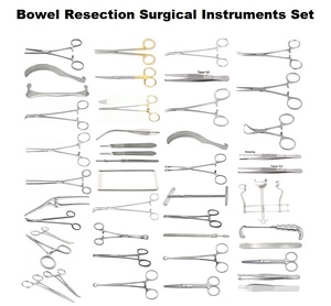 Juego Completo de Instrumentos Quirúrgicos para Resección de Intestino, Manual, Estándar Alemán, Acero Inoxidable de Alta Calidad - Product Image 6